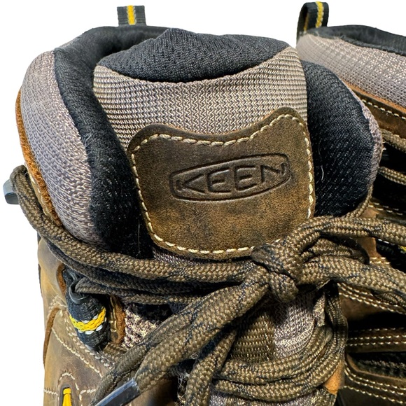 Keen Utility Flint 2 Steel Toe Work Boots, Brown Leather, Mens Sz 11.5, Wide EE - Picture 8 of 9